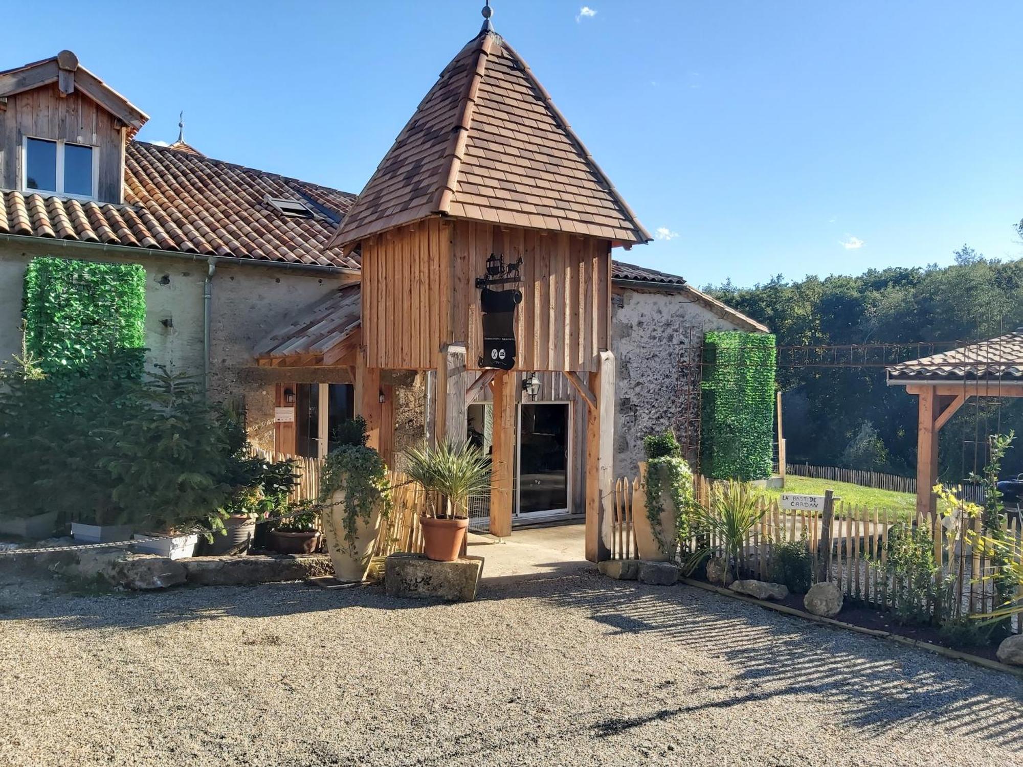 Chateau La Bastide Cardan Saint-Sulpice-de-Pommiers Exterior foto